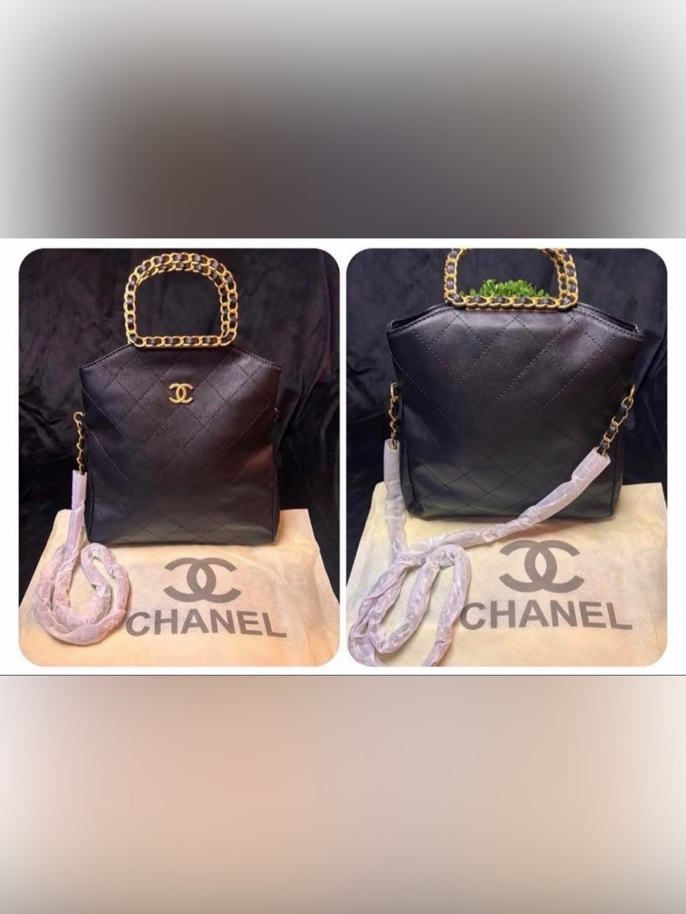 Chanel Black Quilted Shoulder Bag